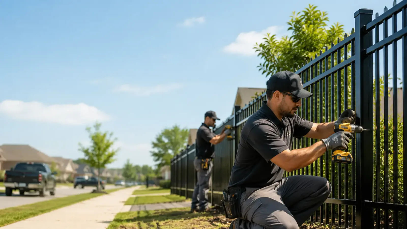 Metal Fence Installation in Hartford, NY